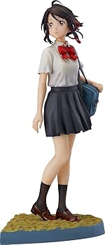 美品 フィギュア 君の名は。 宮水三葉 Amazon | 君の名は。 宮水三葉 1/8スケール ABS&PVC製 塗装済み